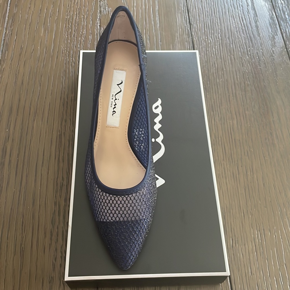Niley New Navy Dressy Pump